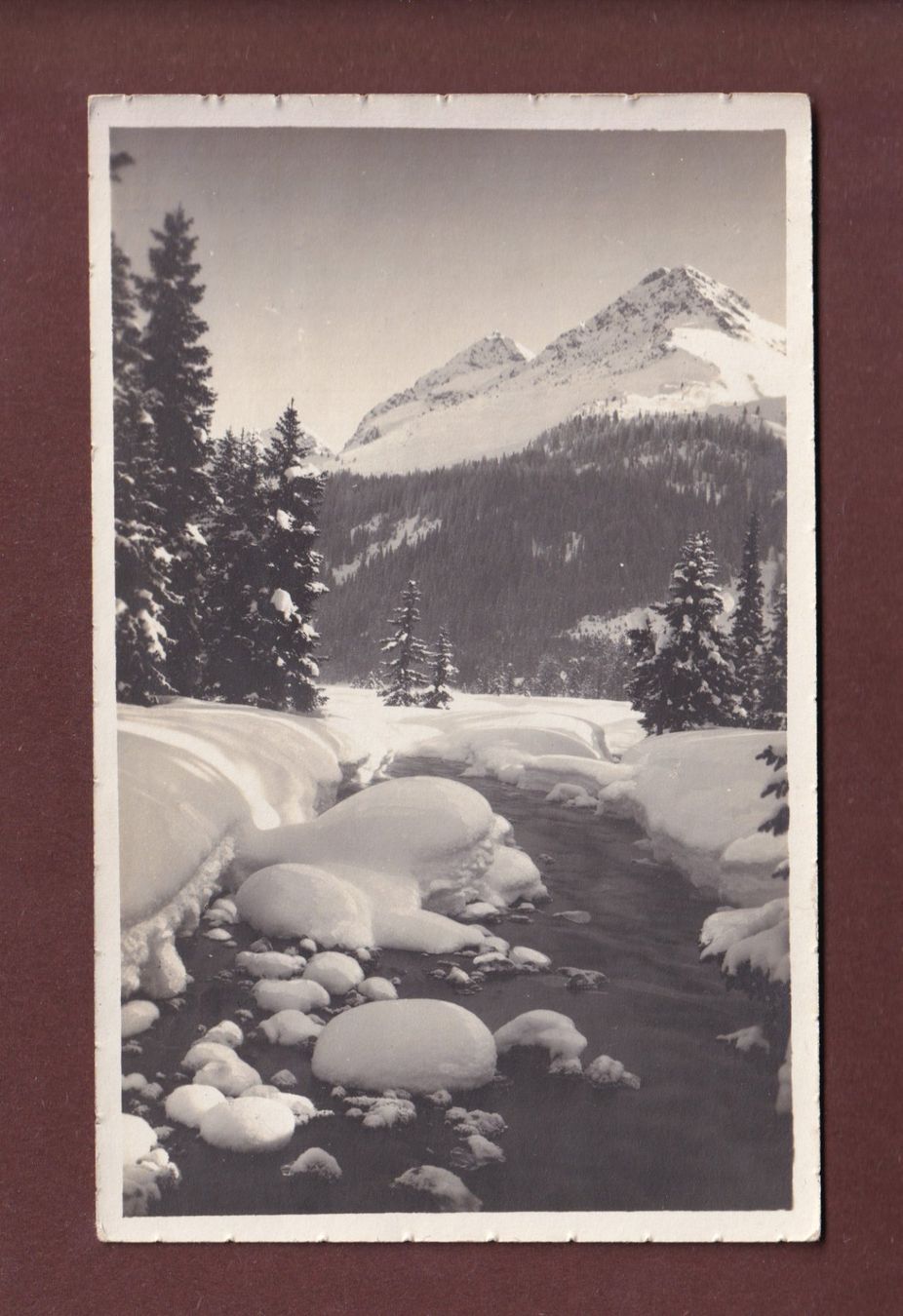 Cartoline postali: Bei AROSA - An der Plessur - 1922 – Usato da Pully venduto da nicecards-shop