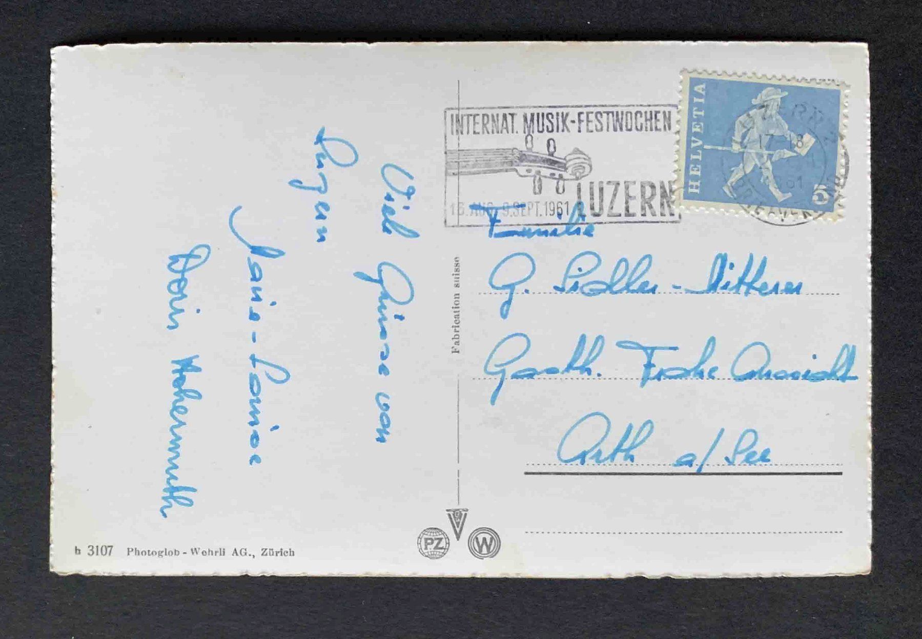 Cartoline postali: AK Luzern Wagenbachbrunnen – Usato da Goldau venduto da artelier1 1