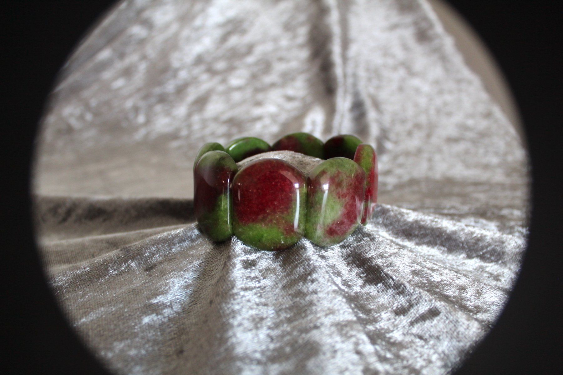 Bracciali & Braccialetti: Vintage Naturstein Armband, Elastisch – Usato da Locarno venduto da madame-tus-sauds