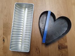 2 Backformen: Herz und Rehrücken
