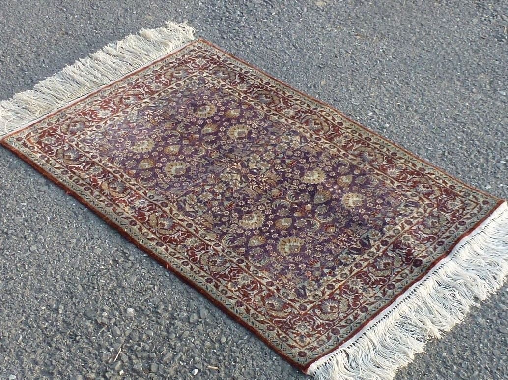 Teppiche: Wunderschöner feiner Seiden-Teppich – Gebraucht aus Walkringen von Casablanca777 4