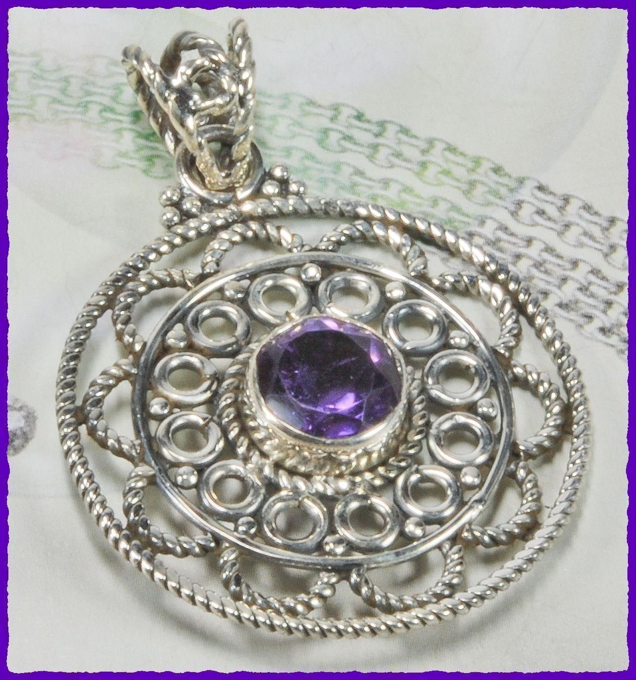 Anhänger: AMETHYST, Amethyst Anhänger 925 Silber – Neu und originalverpackt aus Oberglatt ZH von Goldfee1 3