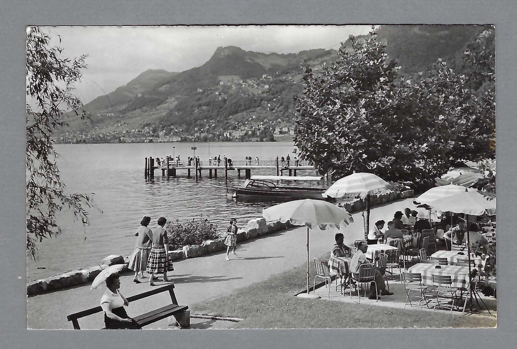 Cartoline postali: 1960 VILLENEUVE, BELEBT – Usato da Pura venduto da ulisse1957