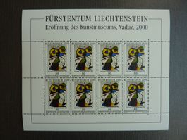 FL 2000 Bogen  "Kunstmuseum" **,  Fr. 4.--