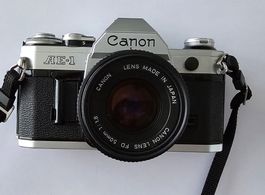 Canon AE-1 ab 1 Franken 