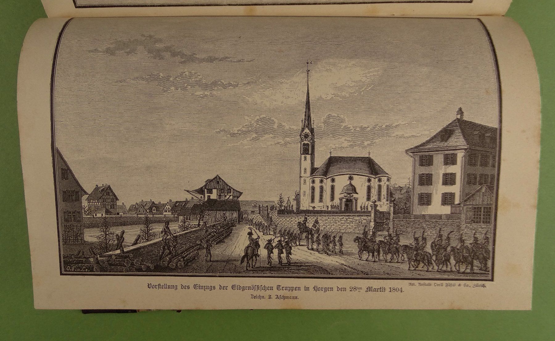 Libri: GESCHICHTE DER GEMEINDE HORGEN, 1882 – Usato da Grüningen venduto da Kartensammler 6