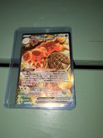 Pokemon Backel EX Karte, Zustand gut, in Schutzhülle