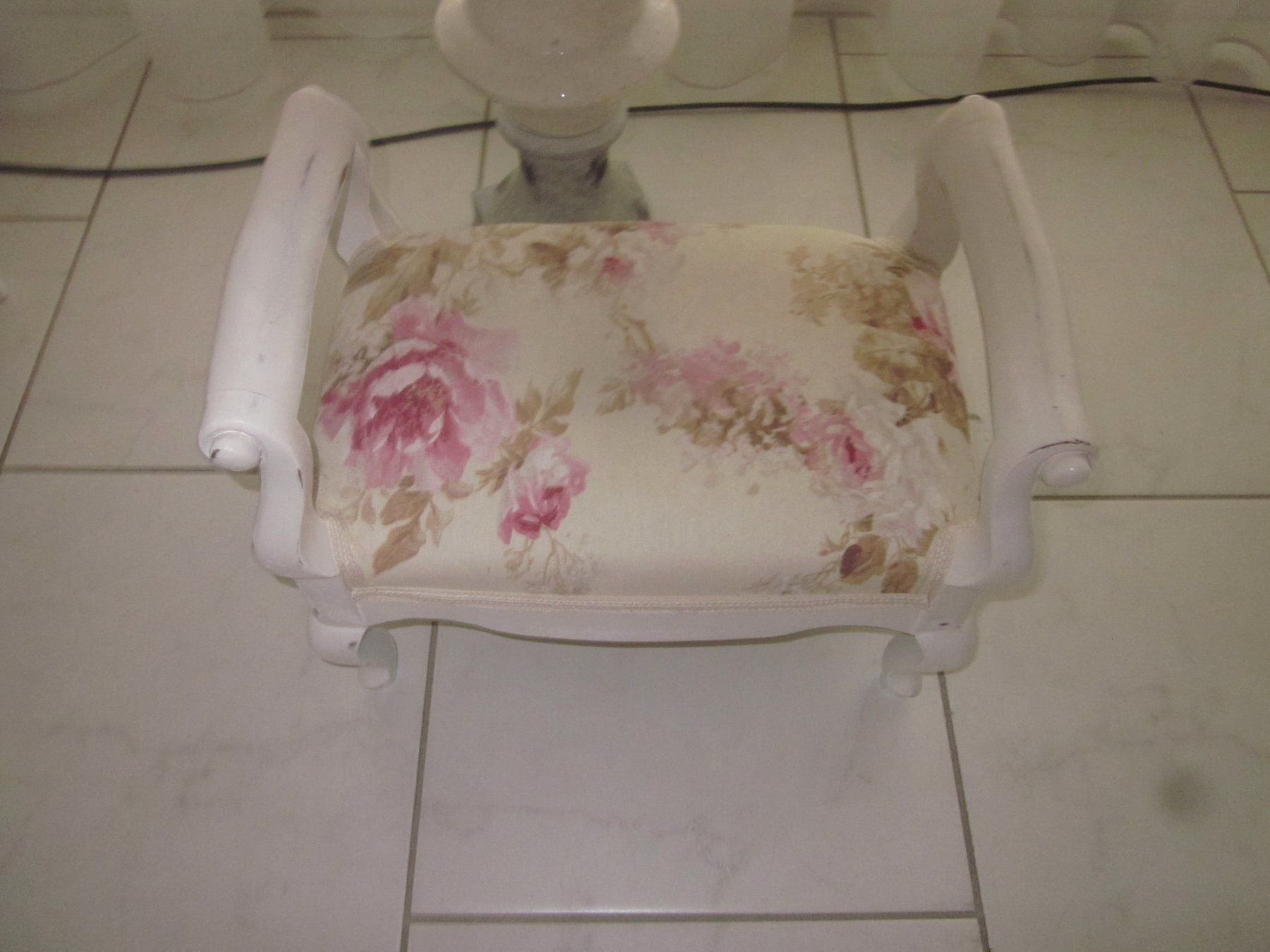 Hocker: Landhausstil Fusshocker – Gebraucht aus Aarau Rohr von biene1988