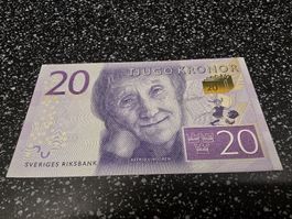 20 Kronor Schweden 2019 Astrid Lindgren 