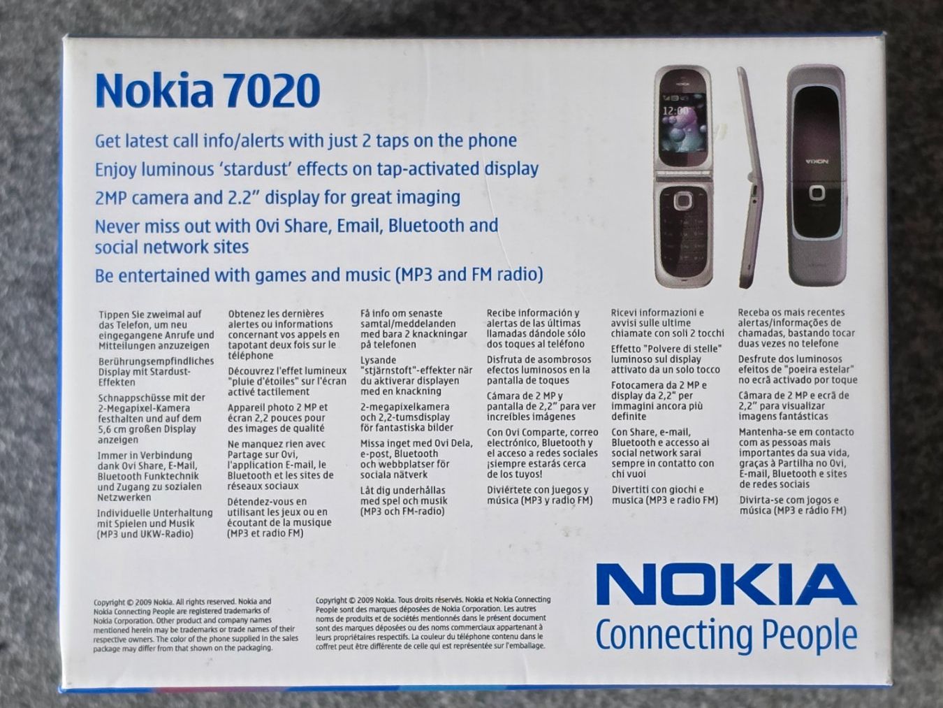 Nokia Handys / Smartphones: NOKIA 7020 Graphite – Gebraucht aus Dietlikon von Foph 5