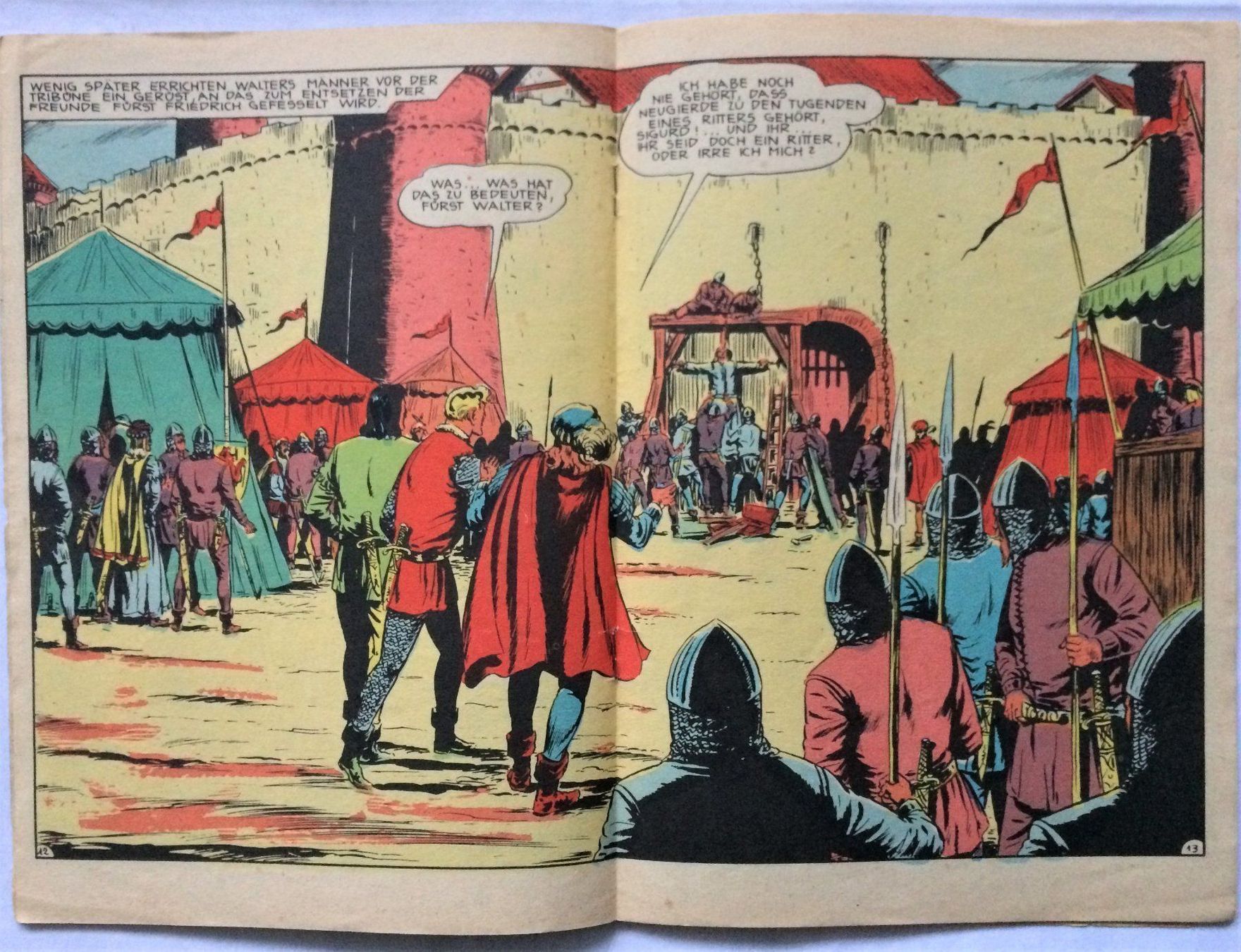 Fumetti: SIGURD - DER RITTERLICHE HELD - Nr.158 – Usato da Schaffhausen venduto da durruti 3