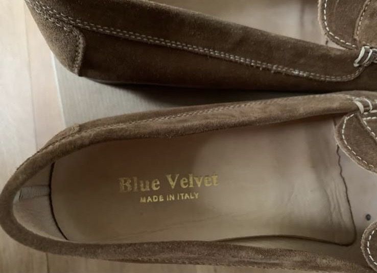 Damenschuhe: Mokkassins 39.5, Blue Velvet – Gebraucht aus Zürich von TruudiT 2