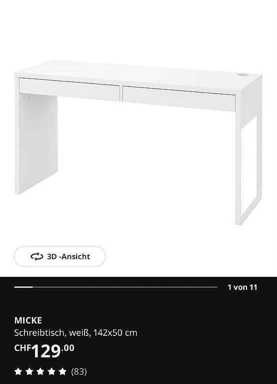 Tische: IKEA Tisch – Gebraucht aus Basel von tat_8jmz