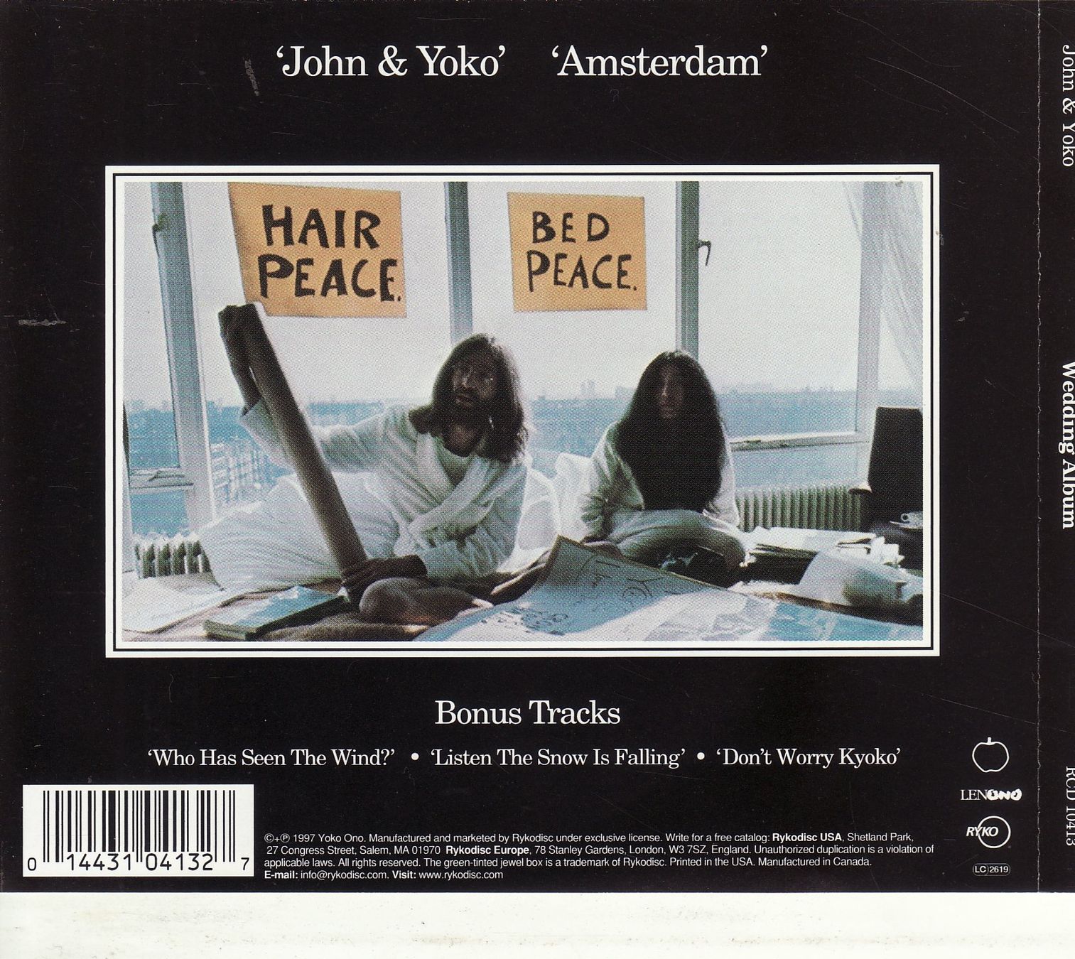 CD: John & Yoko   Wedding Album – Nuovo (secondo la descrizione) da Boussens venduto da catfood01 1