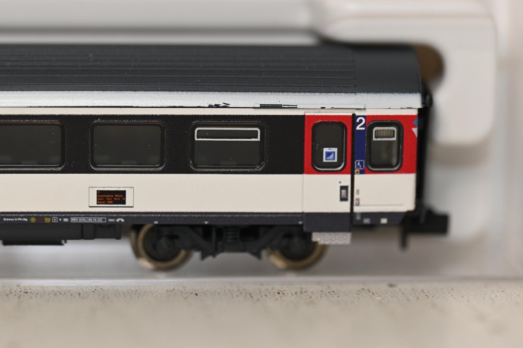 Fleischmann Modelleisenbahnen: SBB  Personenwagen 2 Kl Fleischmann Spur N – Gebraucht aus Laupen ZH von Zmoewe 5