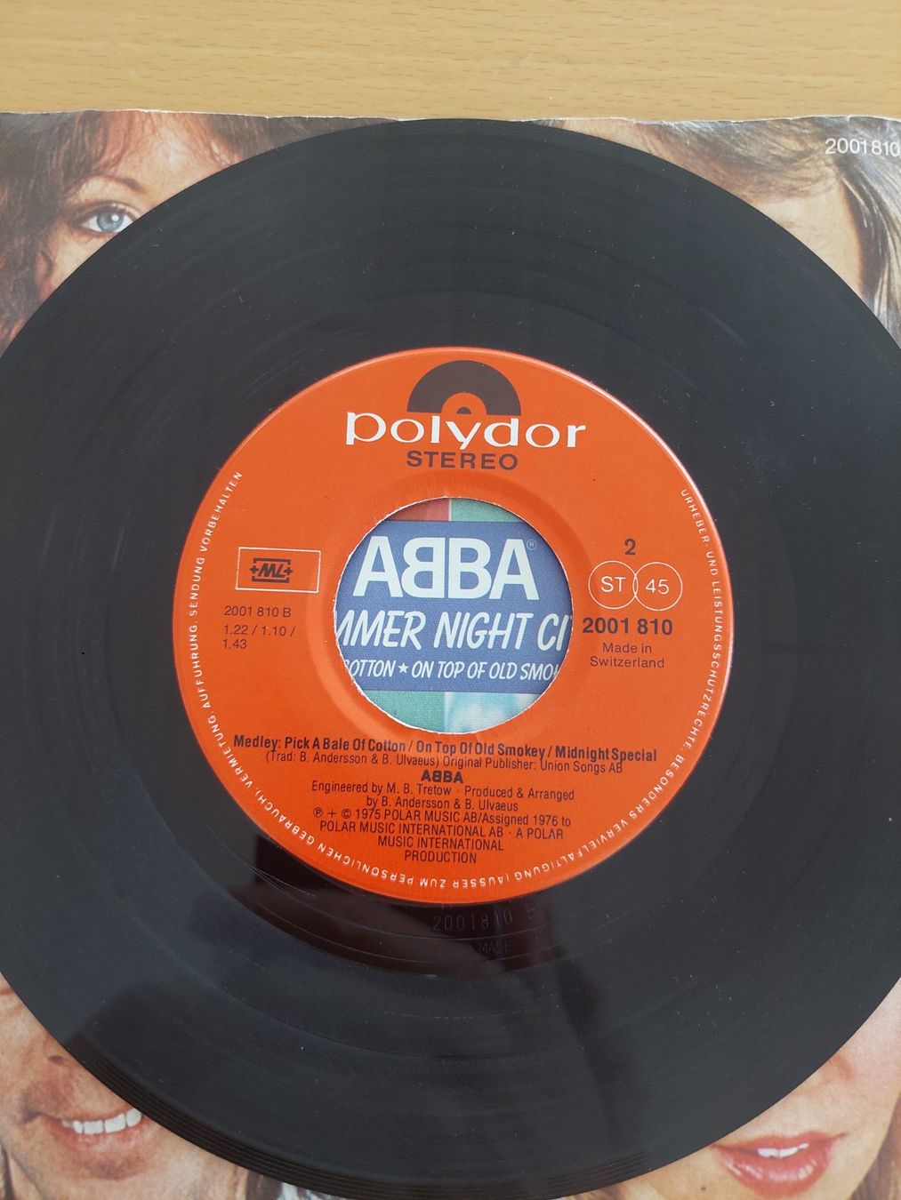 Vinyles: ABBA Summer Night City Polydor 7" Single Vinyl – D'occasion à St.Gallen par Tamal0204 1