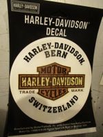ORIGINAL PARTS H-D HARLEY DAVIDSON: AUFKLEBER DECAL h-d Bern