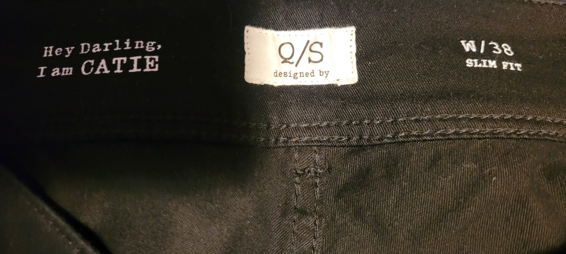 S.Oliver Jeans: Caprijeans von QS, 38 – Nuovo (secondo la descrizione) da Thayngen venduto da MissMoneypenny 2