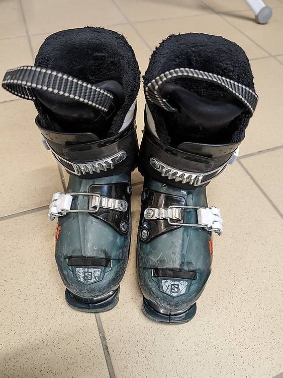 Skischuhe Kinder Ski Schuhe Salomon T2 MD 18 Grösse EU 28.5 4