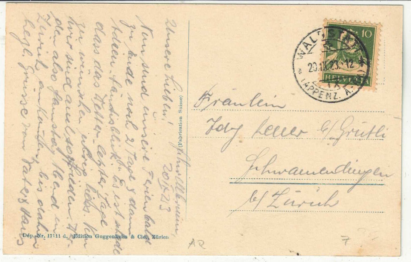 Cartes postales: Waldstatt - Teilansicht – D'occasion à Ettingen par Kartenplanet 1