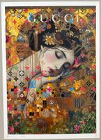 Death: Beautiful sleeping Gucci Girl, signiert 82/100