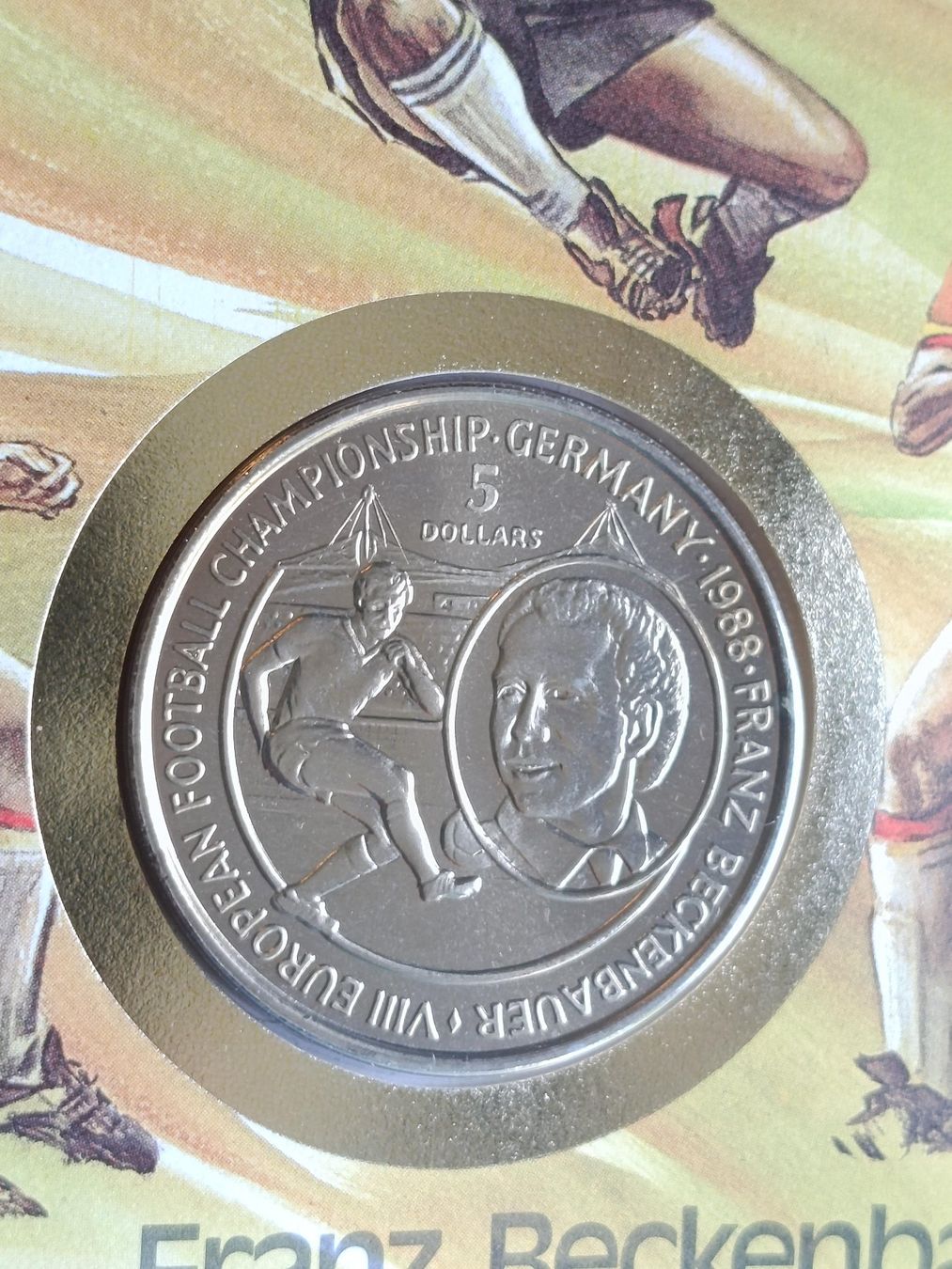 Alle Münzen: Numisbrief Franz Beckenbauer  ab 1 Fr. !! – Gebraucht aus Luzern von Vreneli_1 1