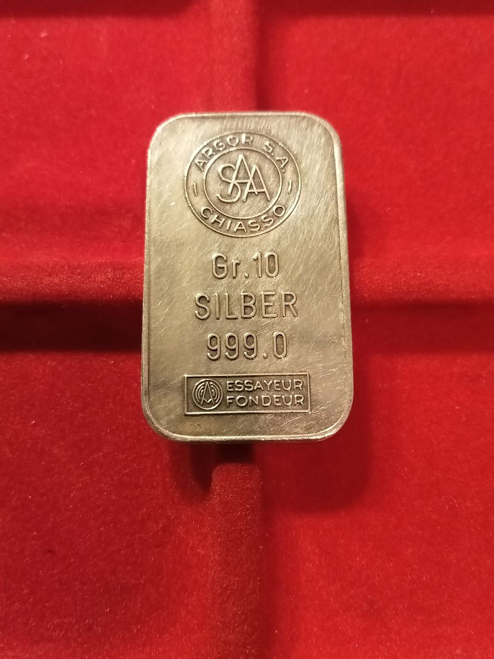 Métaux précieux: 10 gr Silberbarren – D'occasion à Alpnach Dorf par ake-7x7v