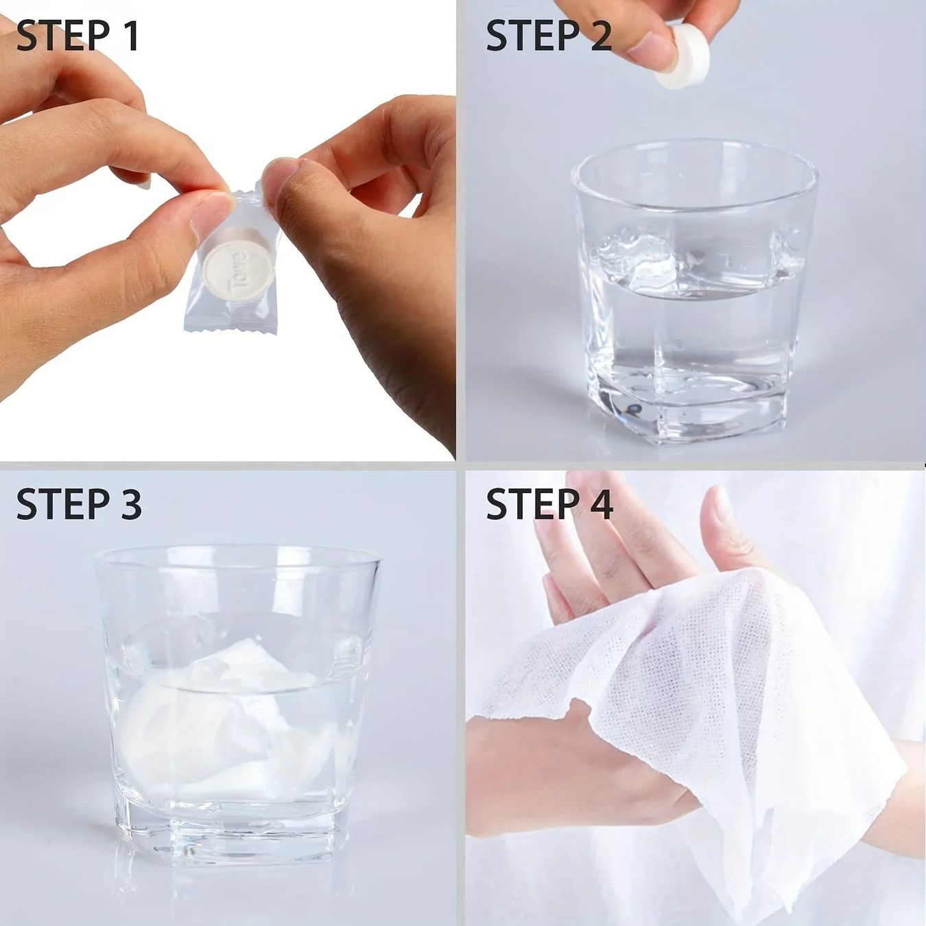 Teli da bagno: 15 Portable Compressed Towel – Nuovo e nell'imballaggio originale da Losone venduto da NGC9938