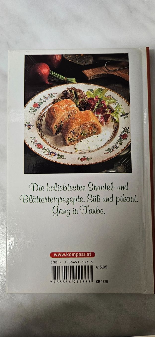 Libri: Kochbuch, Strudel & Blätterteig – Usato da Neftenbach venduto da Ricka1 1