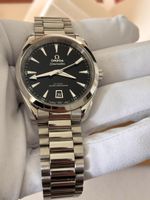 Omega Seamaster Aqua Terra 38mm black lacquer 12/2025