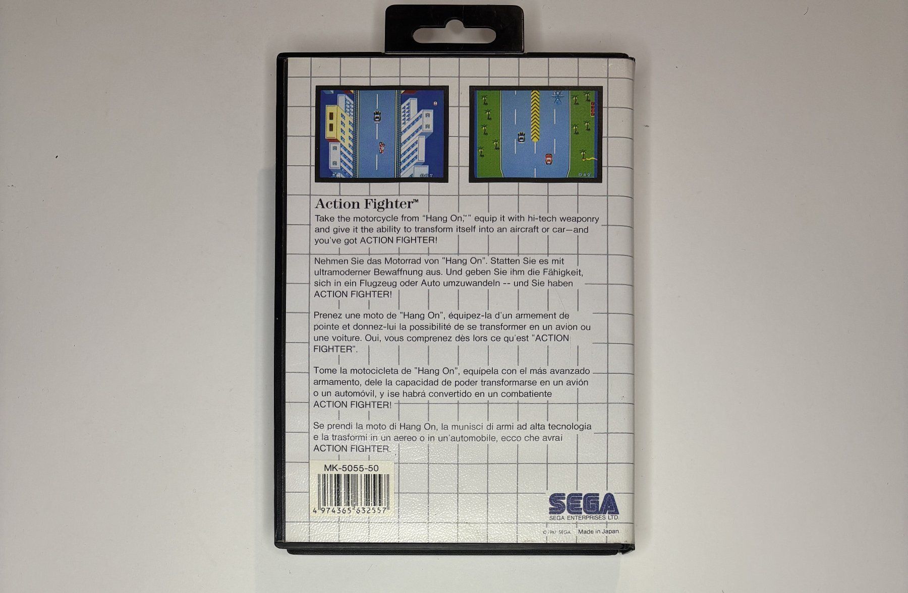 Sega Giochi: SMS - Action Fighter – Usato da Allschwil venduto da Bullach 2