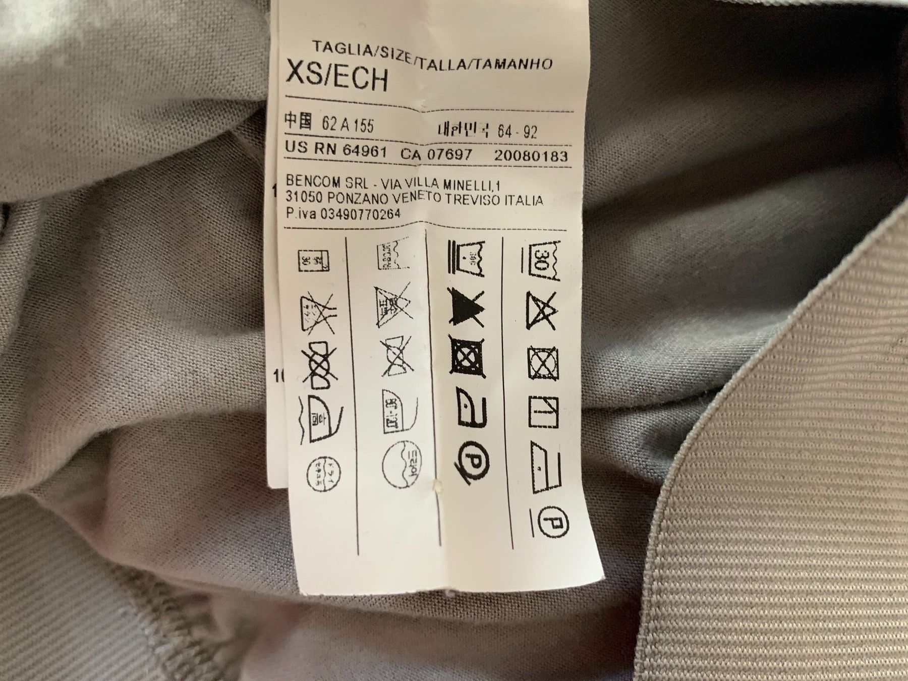 Benetton Vestiti & Gonne: Benetton gonna grigia XS – Usato da Minusio venduto da murimiri 4