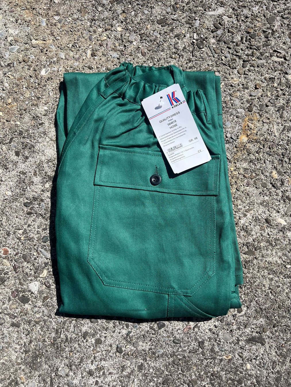 Pantaloni: Arbeitshose grün Gr. 48 Neu – Nuovo (secondo la descrizione) da Schübelbach venduto da Dolly990_2
