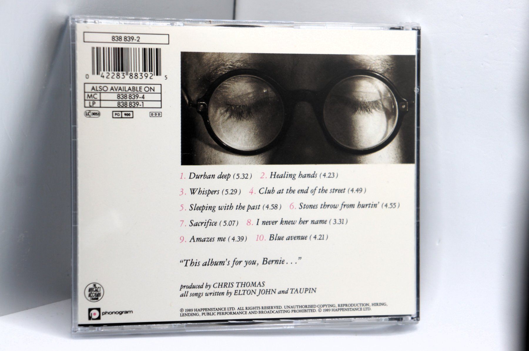 CD: CD Elton John – Sleeping With The Past – Usato da Ernetschwil venduto da luisvonerni 1