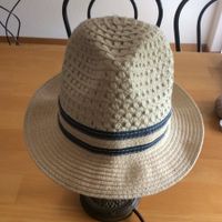 Chapeau de soleil en paille NULU