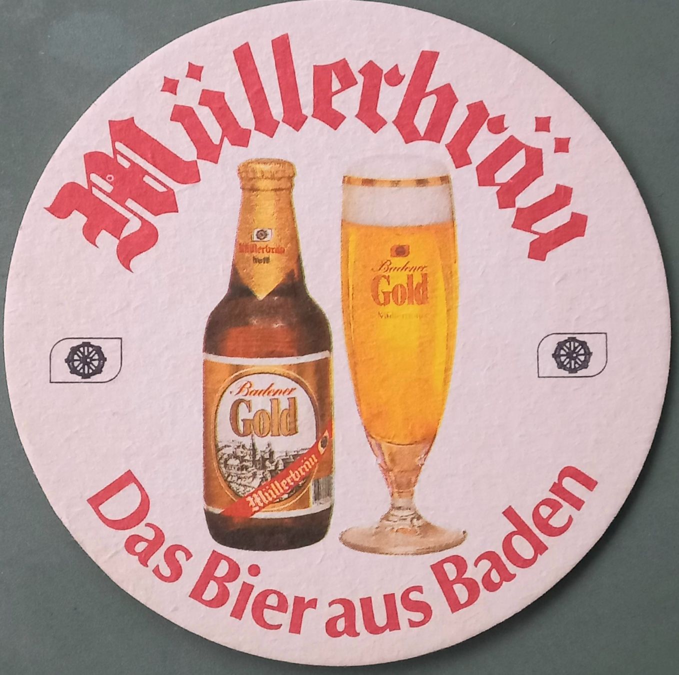 Sottobicchieri: Bierdeckel - Müllerbräu Baden - CH – Usato da Niederuzwil venduto da lubimaja 1