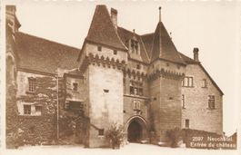 Neuchâtel (NE) Eingang des Schlosses