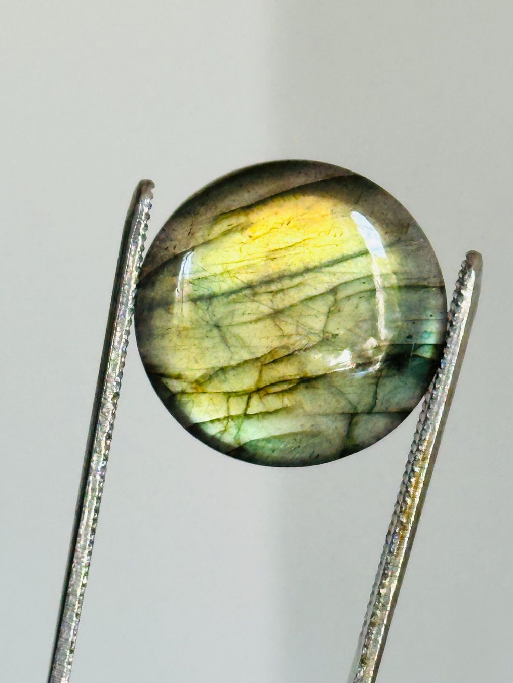 Pietre preziose: 26,1mm Labradorite multi fire spectrolite loose gem – Nuovo e nell'imballaggio originale da Genève venduto da AGBERG 7