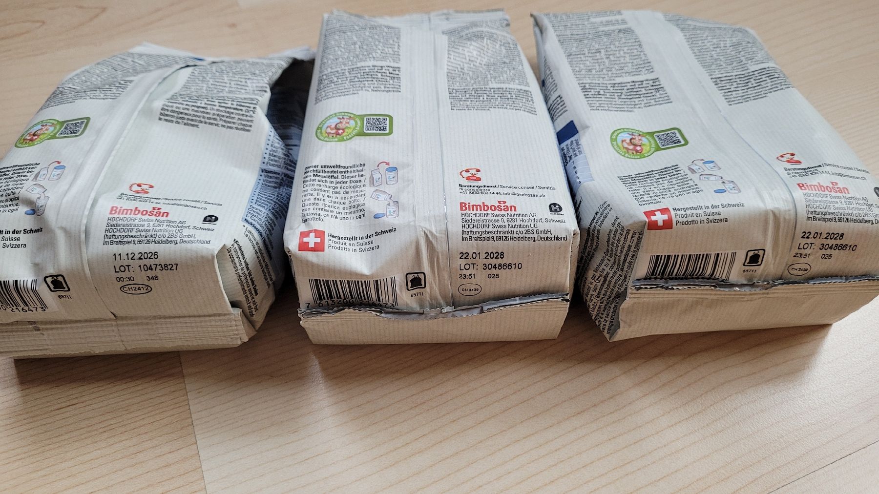 Bimbosan Lebensmittel & Spezialitäten: Bimbosan Classic 1 3x400g neu – Neu und originalverpackt aus Wattwil von JosuaSchneider 2