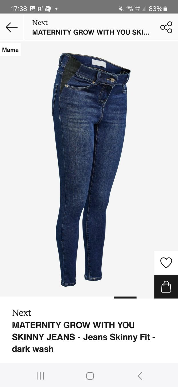 Next Jeans: Umstandsjeans Skinny Next Maternity – Usato da Eschenbach SG venduto da SanFranciscoCalifornia 6