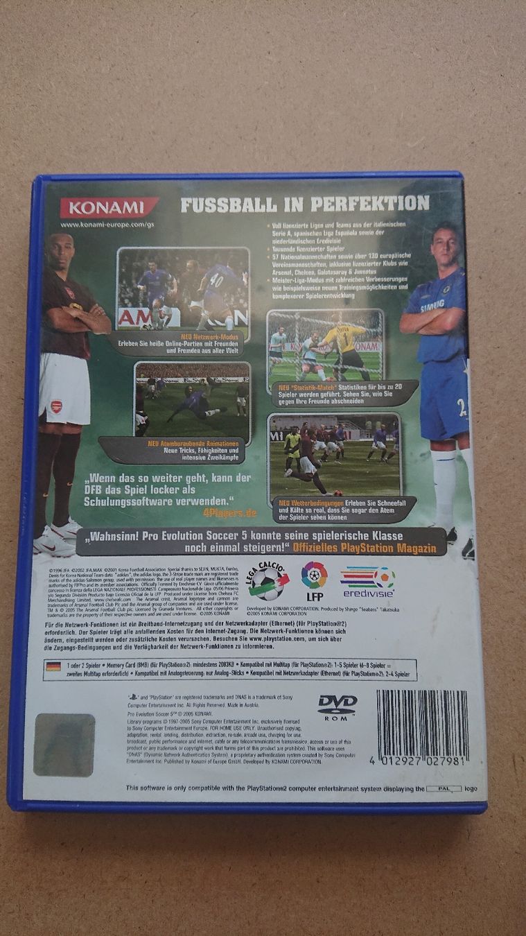 Giochi: Pro Evolution Soccer 5 - PS2 - Top Zustand! – Usato da Chur venduto da FreakofRarity 1
