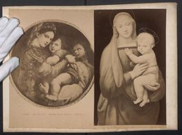 Fotografie Gemälde: Madonna della Seggi