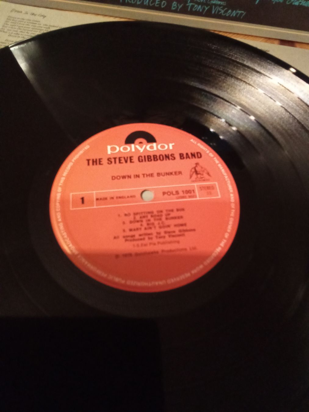 Dischi in vinile: Steve Gibbons Band - Down In The Bunker – Usato da Yvonand venduto da RF-VINYL 2
