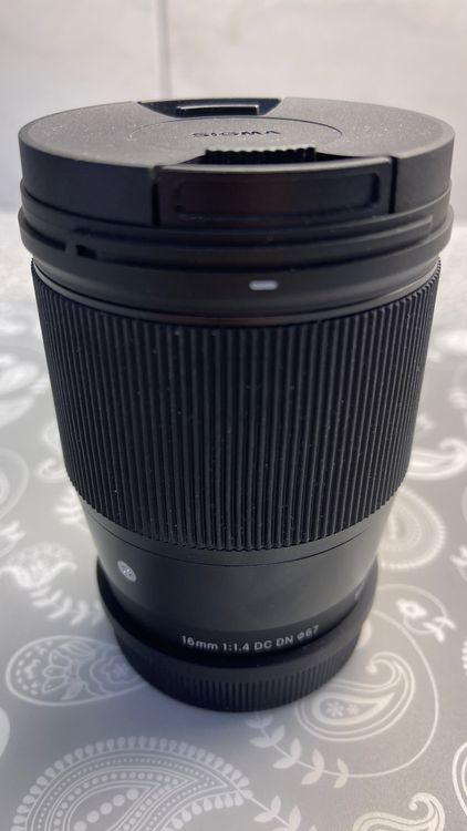 Sigma 16mm F1.4 DC DN for L-Mount (filter size 67mm) (Gebraucht) in ...
