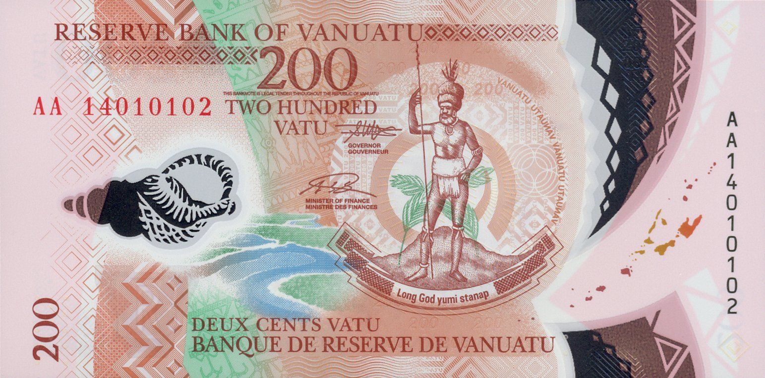 Banconote: Vanuatu 200 Vatu 2014 P-12 UNC – Nuovo (secondo la descrizione) da Schliern b. Köniz venduto da pizzitaxi