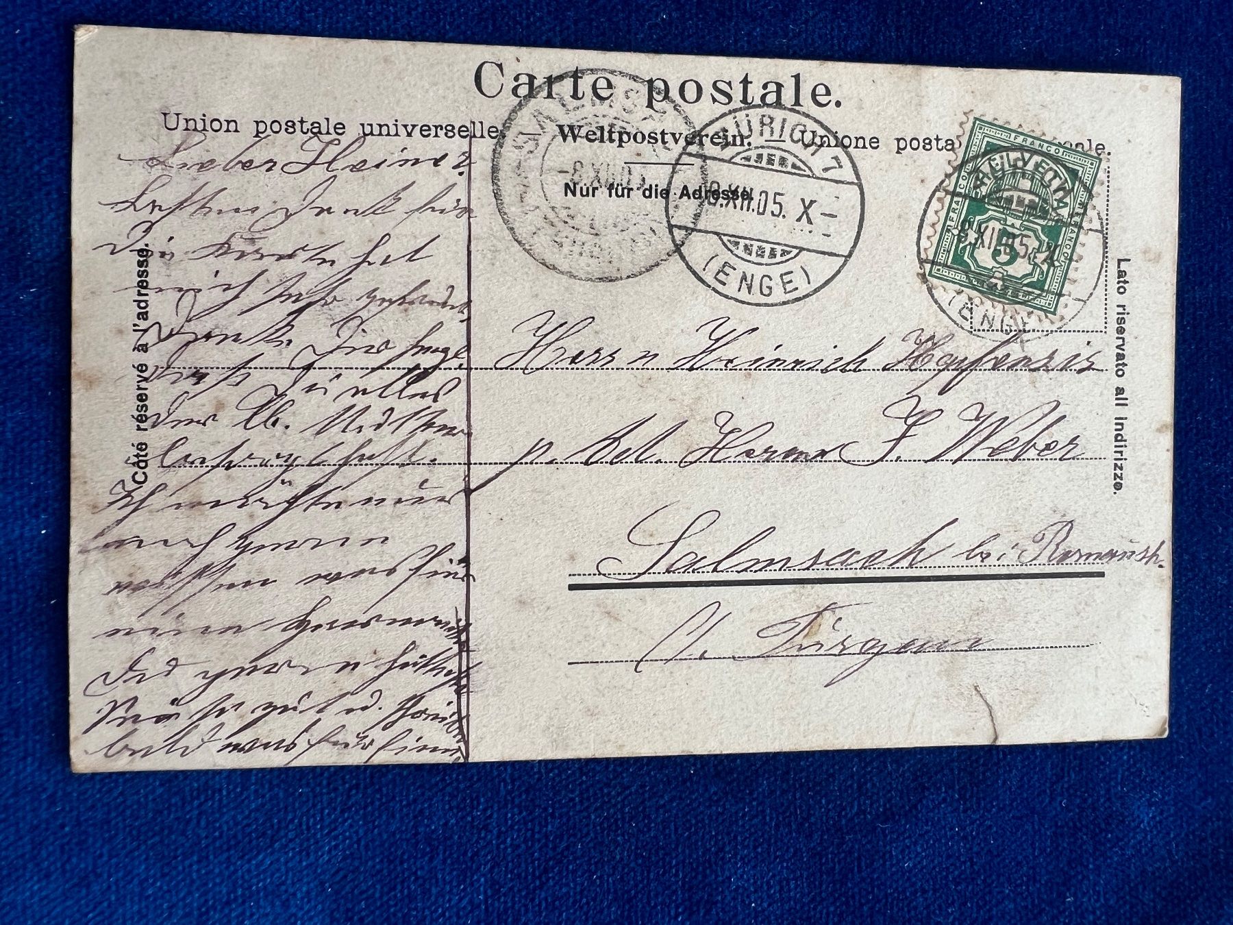 Cartoline postali: Alte Ansichtskarte Regatta, 1905, ungelaufen – Usato da Hermetschwil-Staffeln venduto da militaria-schweiz 1
