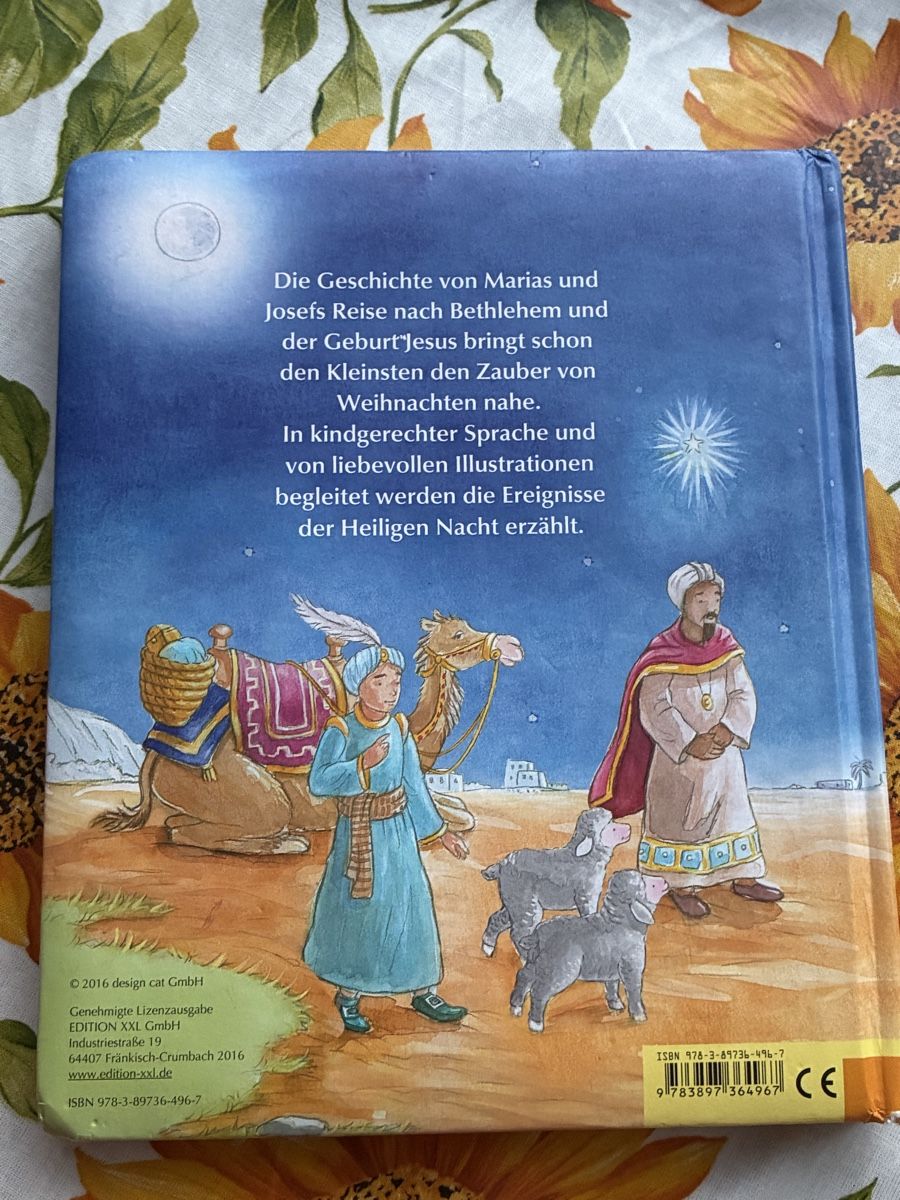 Libri: Die Weihnachts-Geschichte Kinderbuch EDITION XXL – Usato da Wettingen venduto da ric_xm6x 8