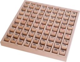 Table de multiplication en bois ( NEUF )