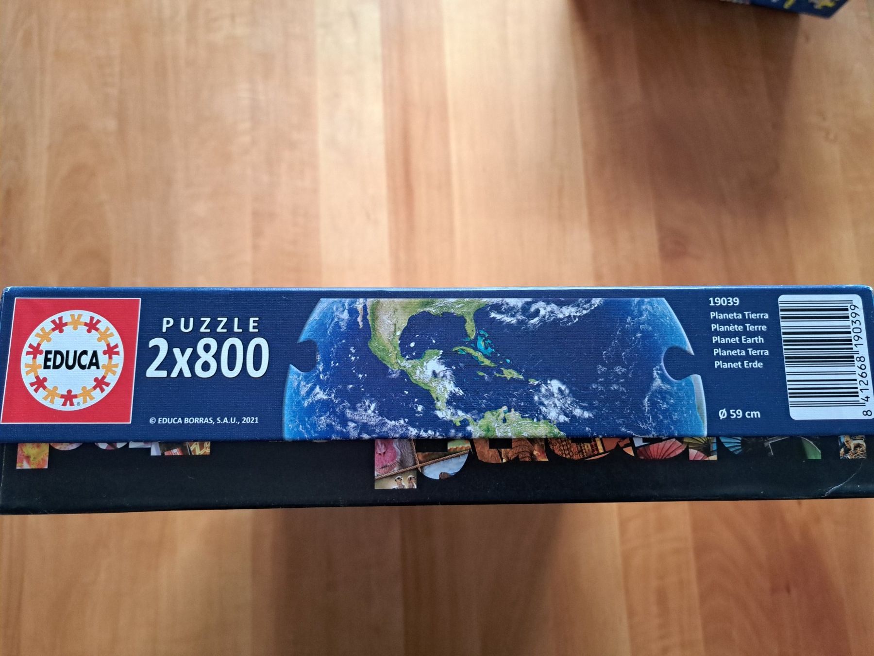 Puzzle: Puzzle 2 x 800 Teile, Planet Erde – Usato da Igis venduto da murmeli24 1