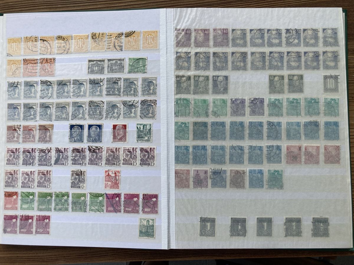 Albums: Deutsche Briefmarken, ca. 20 Seiten – D'occasion à St.Gallen par WrigleyCH 5